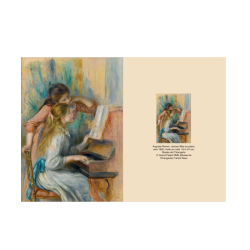 Exercice book, Jeunes filles au piano, Renoir