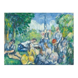 Artiste: Paul Cézanne LE DÉJEUNER SUR L’HERBE 1876-1877