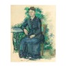 Artiste: Paul Cézanne MADAME CEZANNE AU JARDIN Vers 1880