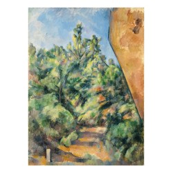 Artiste: Paul Cézanne LE ROCHER ROUGE 1895-1900