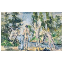 Paul Cézanne  Baigneurs, 1899-1900