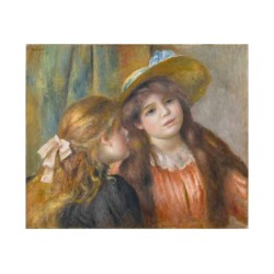 Pierre-Auguste Renoir  Portrait de deux fillettes, 1890-1892