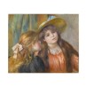 Pierre-Auguste Renoir  Portrait de deux fillettes, 1890-1892