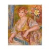 Pierre-Auguste Renoir  Blonde à la rose, 1915-1917 (?)