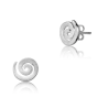 Boucles d'oreilles clous en argent