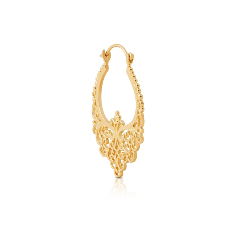 Boucles d'oreilles tendances ethniques gold