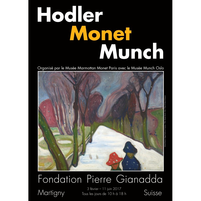 Hodler, Monet, Munch. Peindre l'impossible